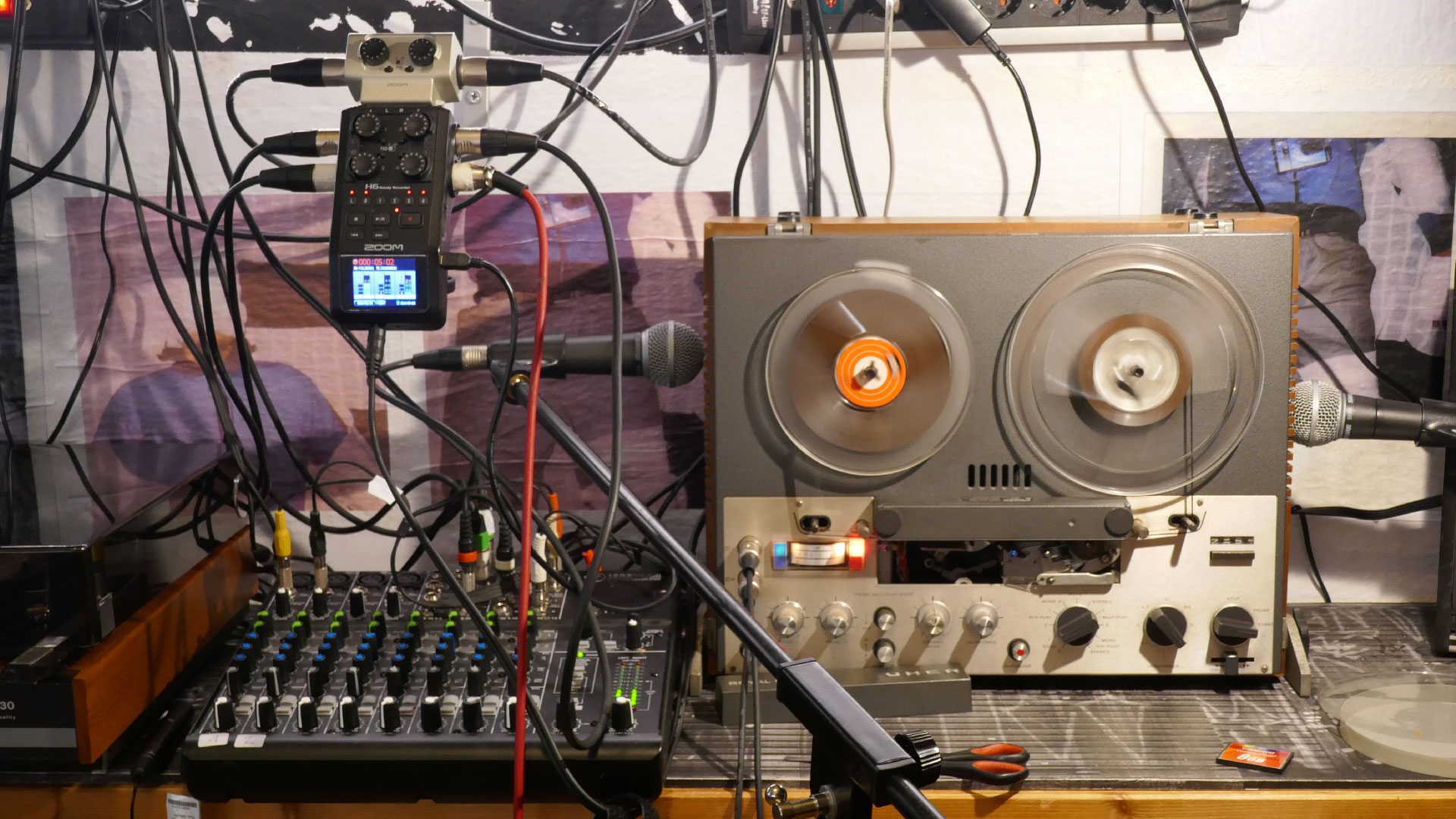 2023-08-07 Trommeln im Regen (Tape Echo Mix)